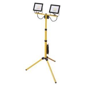 Obrázok produktu LED reflektor HOBBY SLIM, 2× 30W + trojnožka