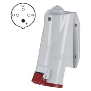 Obrázok produktu Zásuvka 4P 16A/400, IP44, nástenná