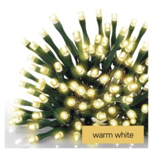 Obrázok produktu LED vianočná reťaz, 24 m, vonkajšia aj vnútorná, teplá biela, programy