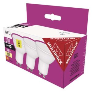 Obrázok produktu LED žiarovka Classic MR16 / GU10 / 8,4 W (60 W) / 806 lm / teplá biela