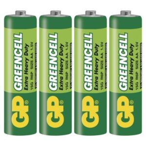 Obrázok produktu Zinko-chloridová batéria GP Greencell R6 (AA)