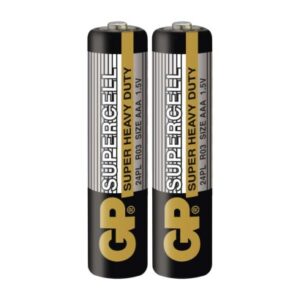 Obrázok produktu Zinko-uhlíková batéria GP Supercell R03 (AAA)