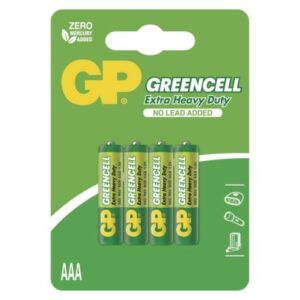 Obrázok produktu Zinko-chloridová batéria GP Greencell R03 (AAA)