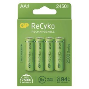 Obrázok produktu Nabíjacia batéria GP ReCyko 2500 (AA) 4 ks