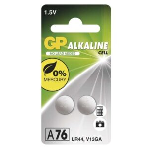 Obrázok produktu Alkalická gombíková batéria GP LR44 (A76F)