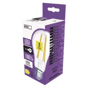 Obrázok produktu LED žiarovka Filament A60 / E27 / 7 W (75 W) / 1 060 lm / neutrálna biela