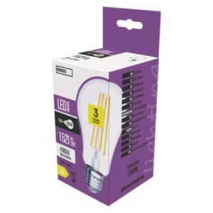 Obrázok produktu LED žiarovka Filament A67 / E27 / 11 W (100 W) / 1 521 lm / neutrálna biela