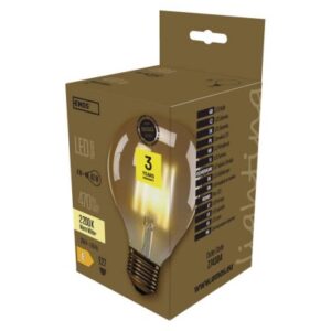 Obrázok produktu LED žiarovka Vintage G95 / E27 / 4 W (40 W) / 470 lm / teplá biela