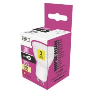 Obrázok produktu LED žiarovka Classic MR16 / GU10 / 3,8 W (30 W) / 320 lm / teplá biela