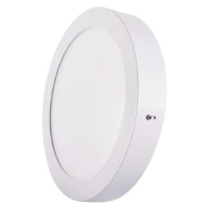 Obrázok produktu LED panel 224mm, kruhový prisadený biely, 18W teplá biela