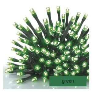 Obrázok produktu Standard LED spojovacia vianočná reťaz, 10 m, vonkajšia aj vnútorná, zelená