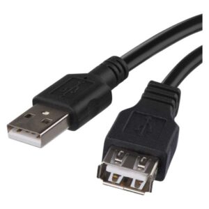 Obrázok produktu USB kábel 2.0 A vidlica – A zásuvka 2m