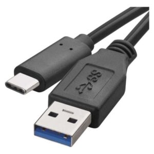Obrázok produktu Nabíjací a dátový kábel USB-A 3.0 / USB-C 3.1, Quick Charge, 1 m, čierny