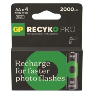 Obrázok produktu Nabíjacia batéria GP ReCyko Pro Photo Flash (AA) 4 ks
