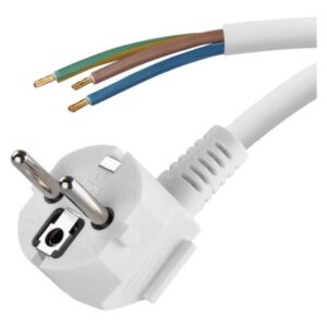 Obrázok produktu Flexo šnúra PVC 3× 0,75mm2, 5m, biela