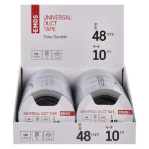 Obrázok produktu Univerzálna páska 48mm / 10m DUCT TAPE, 10ks, display box